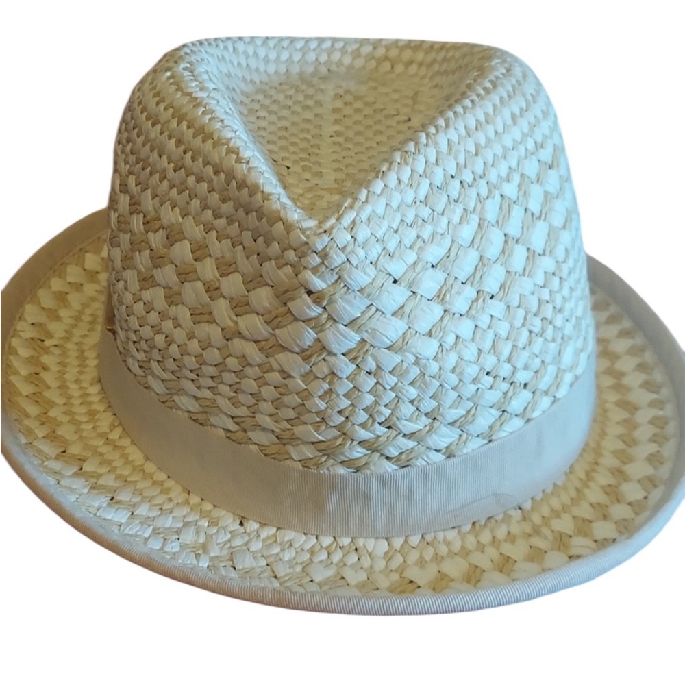 Vince Camuto Fadora Straw Hat - Cream